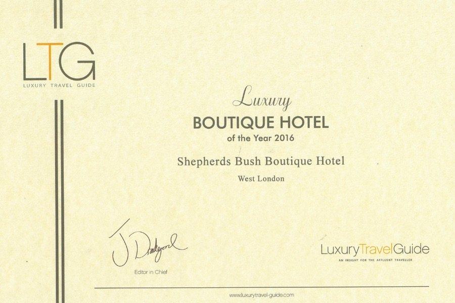 Boutique Hotel Award 2016 1