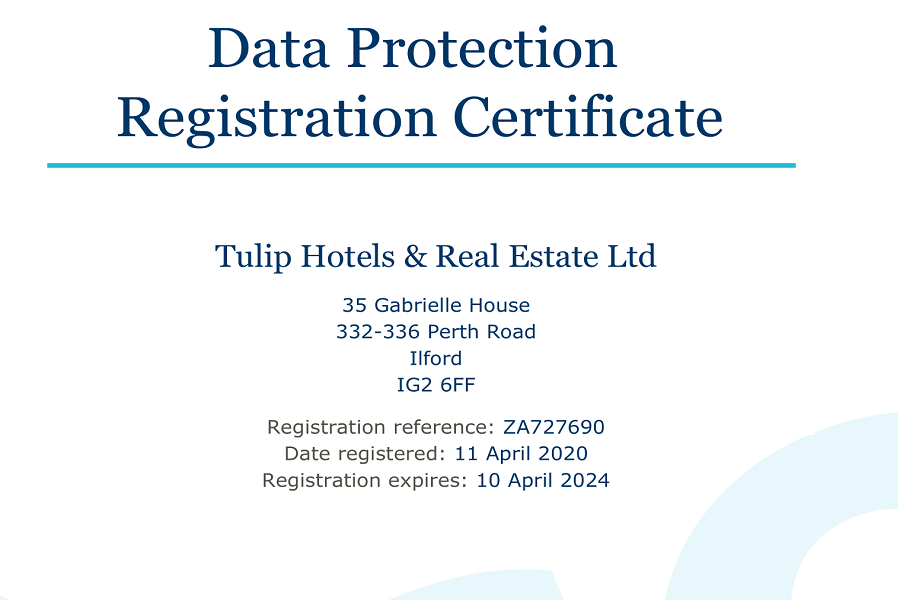 Registration Certificate ZA727690